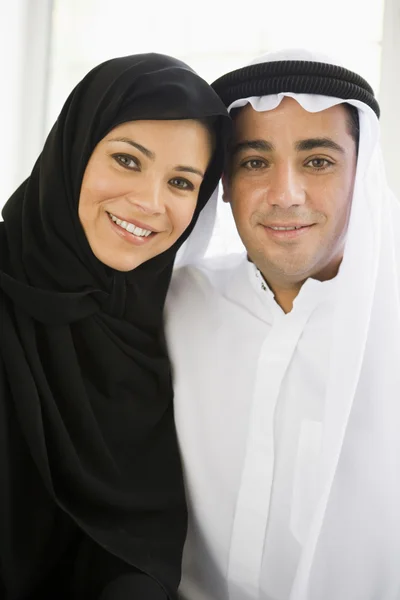 Retrato de um casal do Oriente Médio — Fotografia de Stock