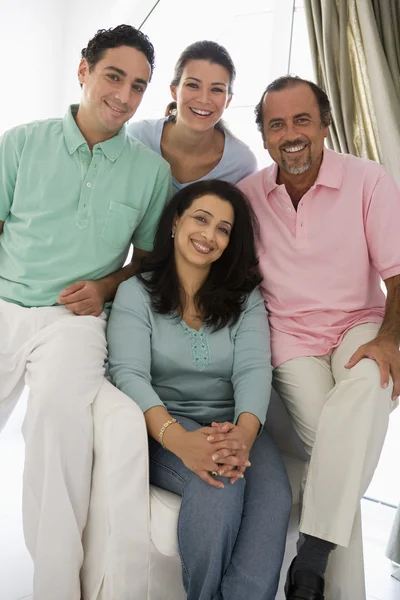 Egy közel-keleti család — Stock Fotó