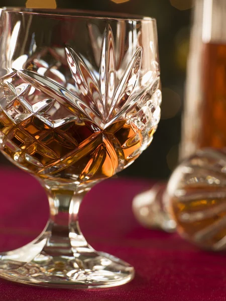 Glass of Brandy — Stock Photo, Image
