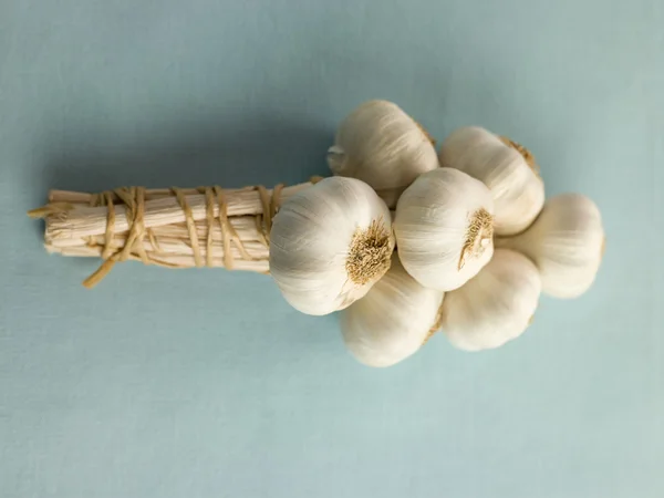 Bulbs of Garlic Overhead — Stock Photo, Image