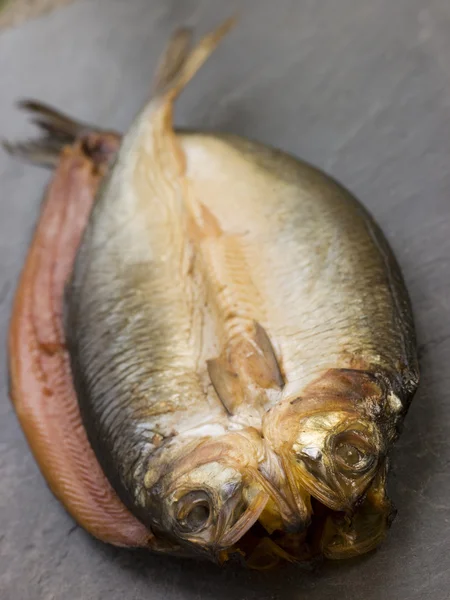 Two Loch Fyne Kippers — Stock Photo, Image