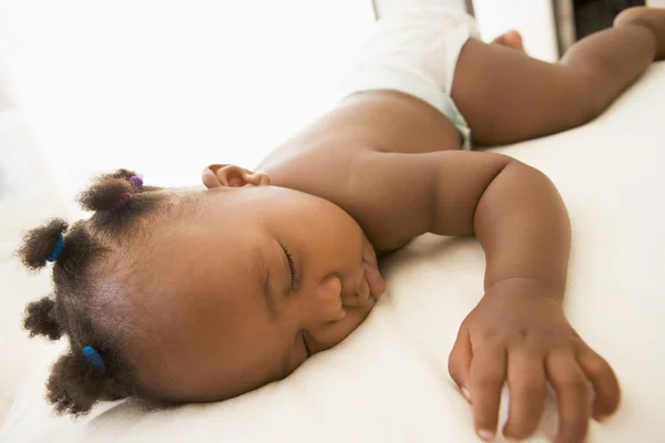 Dziecko Śpi Sypialni — Zdjęcie stockowe
