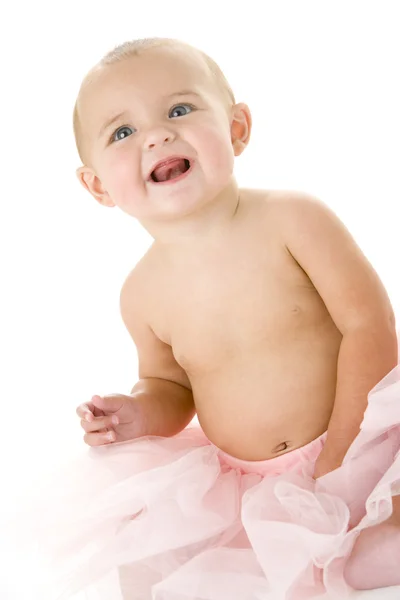 Baby in tutu — Stockfoto