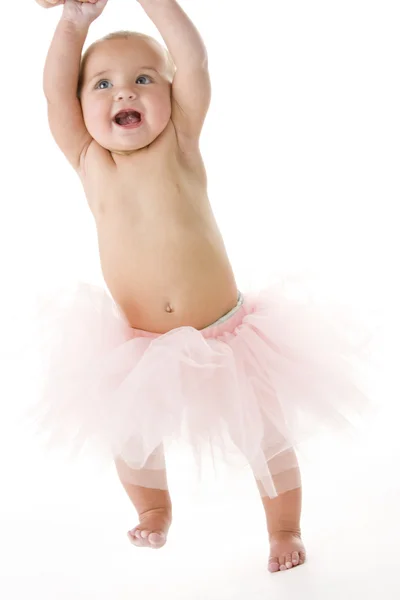 チュチュで立っている赤ん坊 — ストック写真