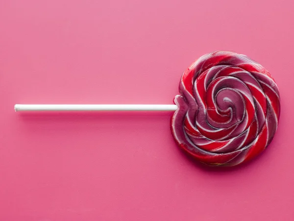 Spiraal Vruchten Lolly — Stockfoto