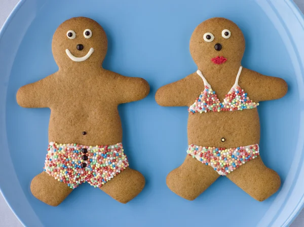 Gingerbread with Sugar Candy Swimwear — Stock Photo, Image