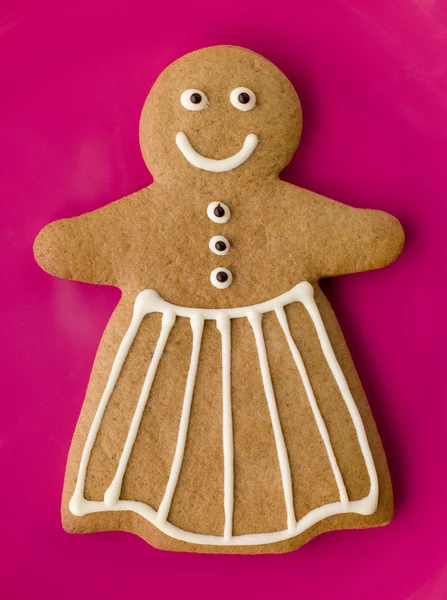 Gingerbread Kadın — Stok fotoğraf