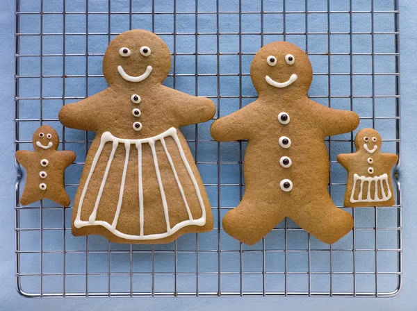 Gingerbread Family — Stock Photo, Image