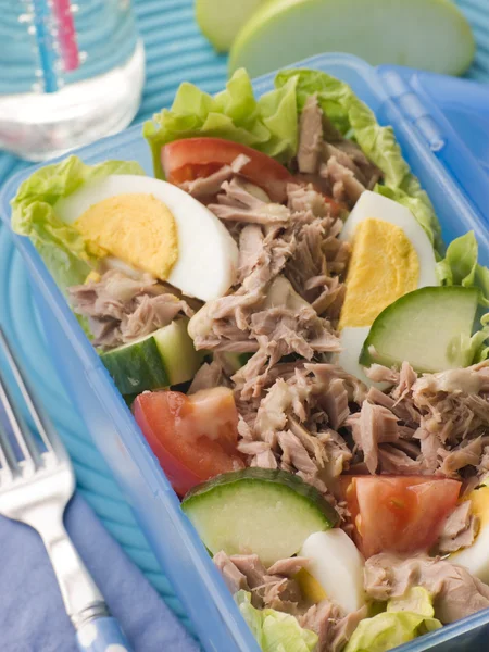 Tuna Salad Lunch Box — Stock Photo, Image