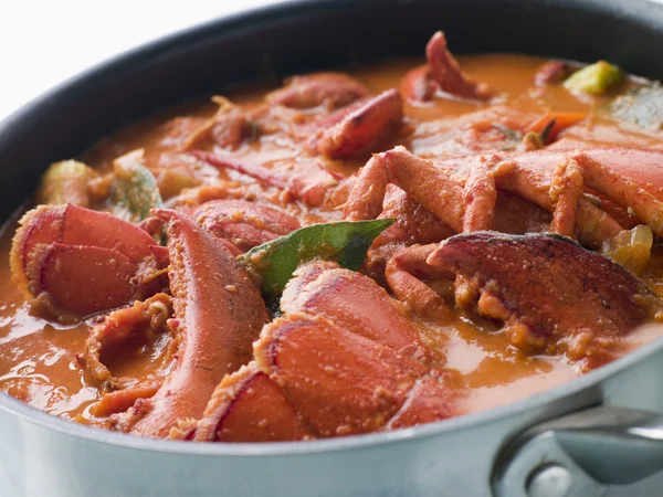 Making Lobster Bisque — Stock Image Making Lobster Bisque Stock Image