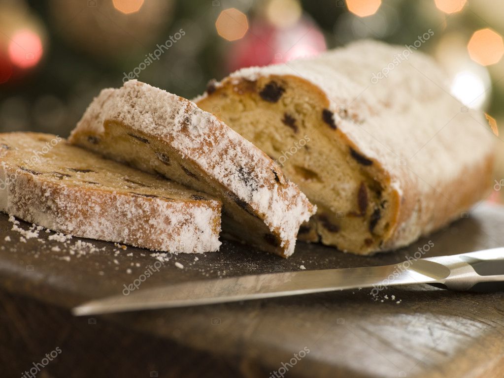 Slices of Stollen Cake — Stock Photo © monkeybusiness 4765380