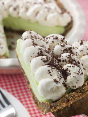 Slice Of Keylime Pie clipart
