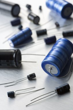 Capacitors And Resistors clipart