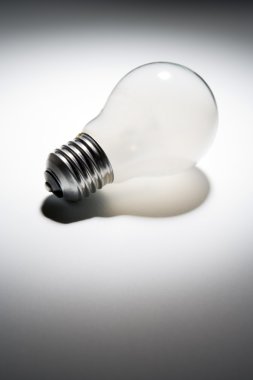 Unlit Light Bulb clipart