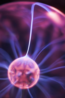 Close Up Of Plasma Ball clipart