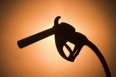 Silhouette Of A Fuel Pump clipart