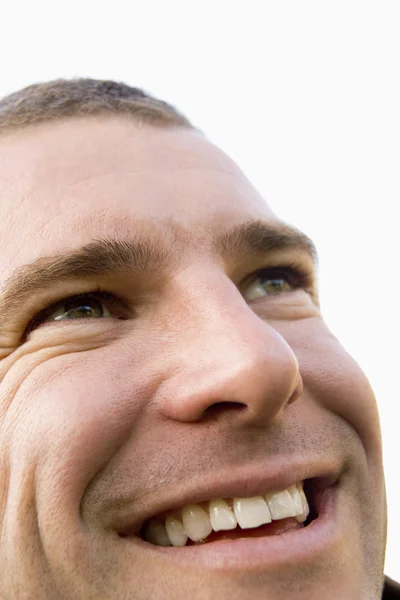 Head shot of man smiling — Stock Photo, Image