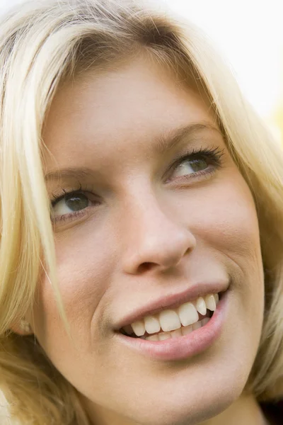Head Shot Woman Smiling — Stock Photo, Image