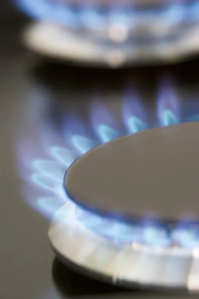 stock image Close Up Of A Natural Gas Stove