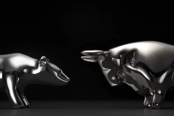 Medve Bull Figura — Stock Fotó