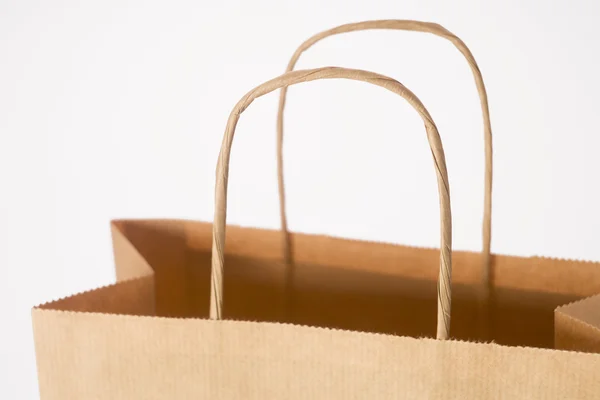 Close-Up Of Brown Paper Bag — Stock Photo, Image