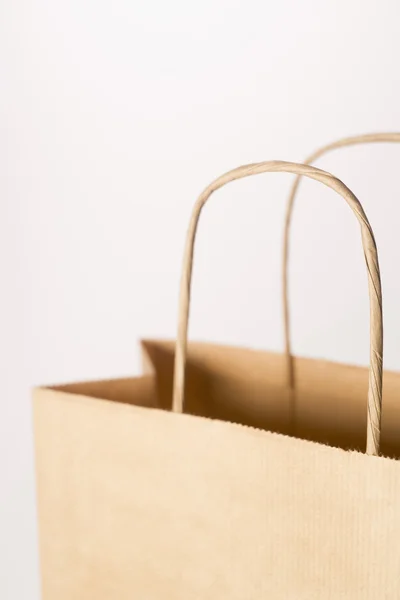 Close-Up Of Brown Paper Bag — Stock Photo, Image