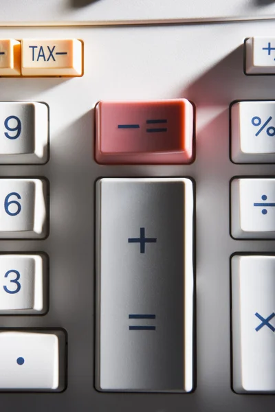Primer plano de la calculadora — Foto de Stock