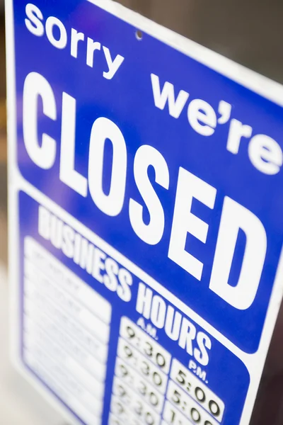 stock image Closed Shop Sign