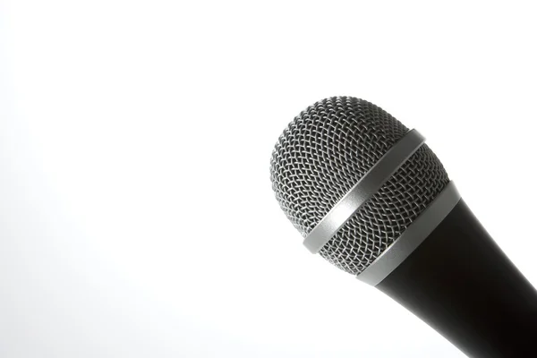 Close-Up Of A Microphone — Stock Photo, Image