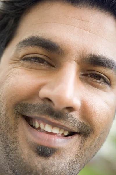 Head shot of man smiling Stock Photo