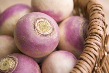 Basket Of Turnips clipart