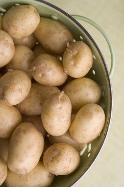 New Potatoes In Colander clipart