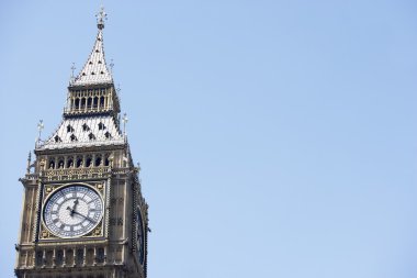 Big Ben's Clock Face, London, England clipart