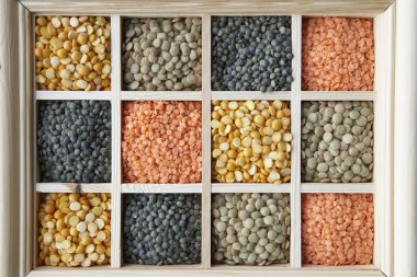 Selection Of Pulses clipart