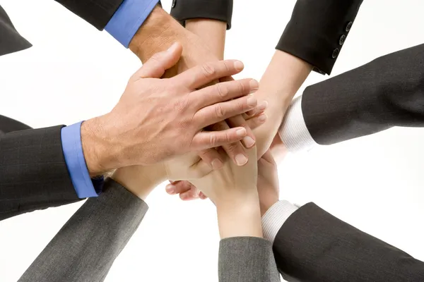 stock image Businesspeople Hands In Together