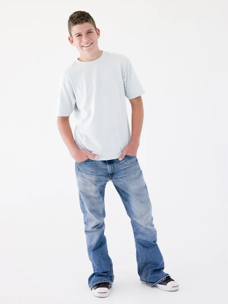 Adolescente Niño Sonriendo —  Fotos de Stock