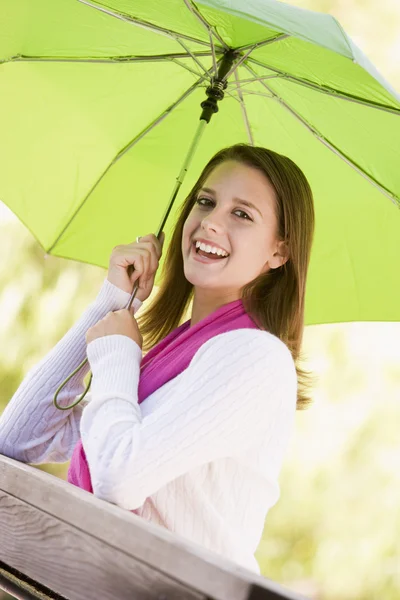 Portrait Of Teenage Girl Outdoors — Stock Photo, Image