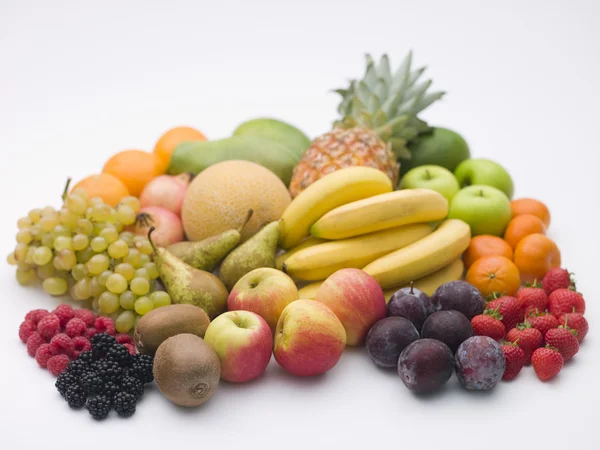 Selezione di frutta fresca — Foto Stock