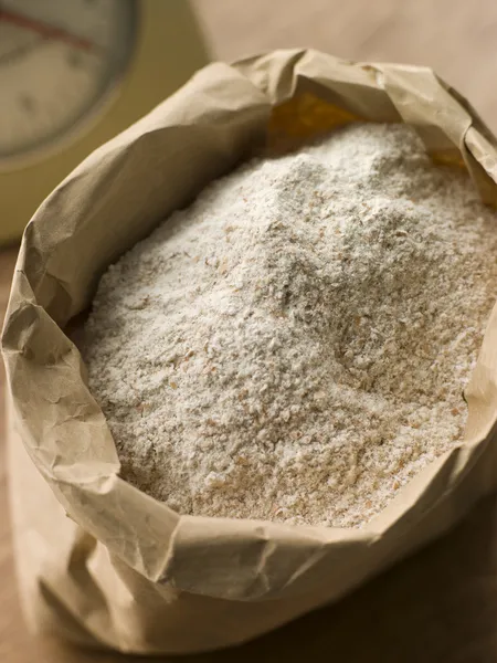 Plain Flour Paper Bag — Stock Photo, Image