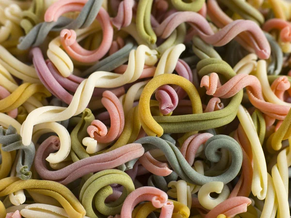 Multi Coloured Pasta — Stock Photo, Image