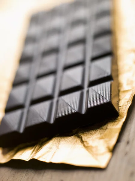Dunkel, glatt, Schokolade — Stockfoto