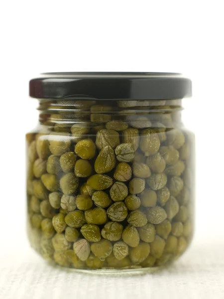 Jar Of Capers — Stock Photo, Image