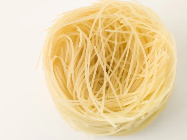 Deegwaren Met Vermicelli Nesten — Stockfoto