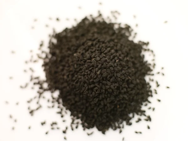 Семена черного лука — стоковое фото