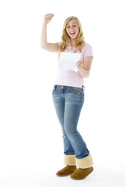 Portrait Of A Teenage Girl — Stock Photo, Image