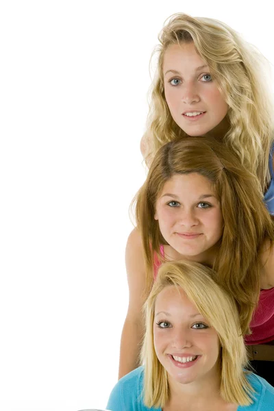 Retrato de meninas adolescentes — Fotografia de Stock