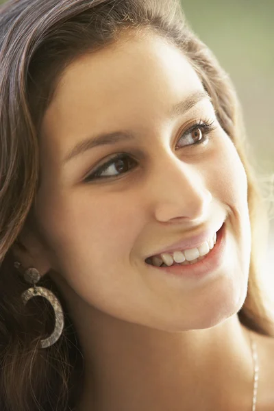 stock image Portrait Of Teenage Girl Smiling