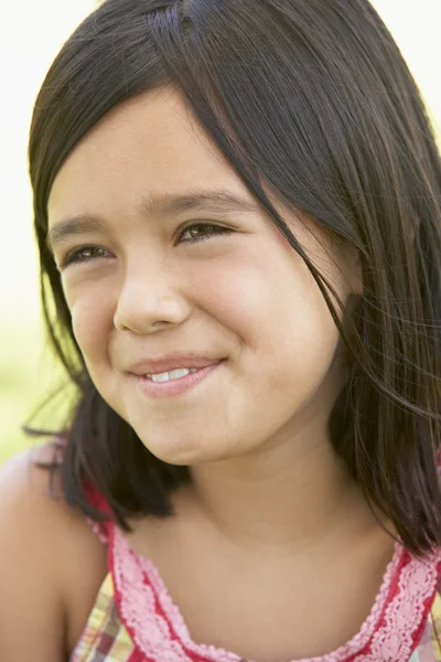 Portrait Girl Smiling — Stock Photo, Image
