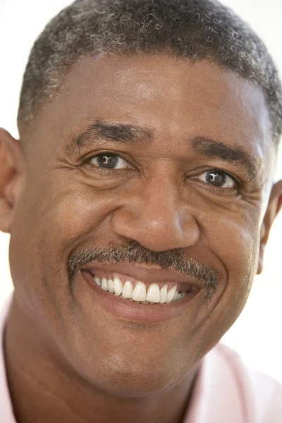 Portrait Middle Aged Man Smiling Camera — Stock Photo, Image