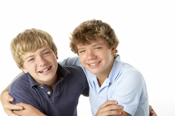 Two Brothers Playing — Stock Photo, Image